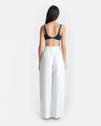 Jenci - Pleated Wide-Leg Pants