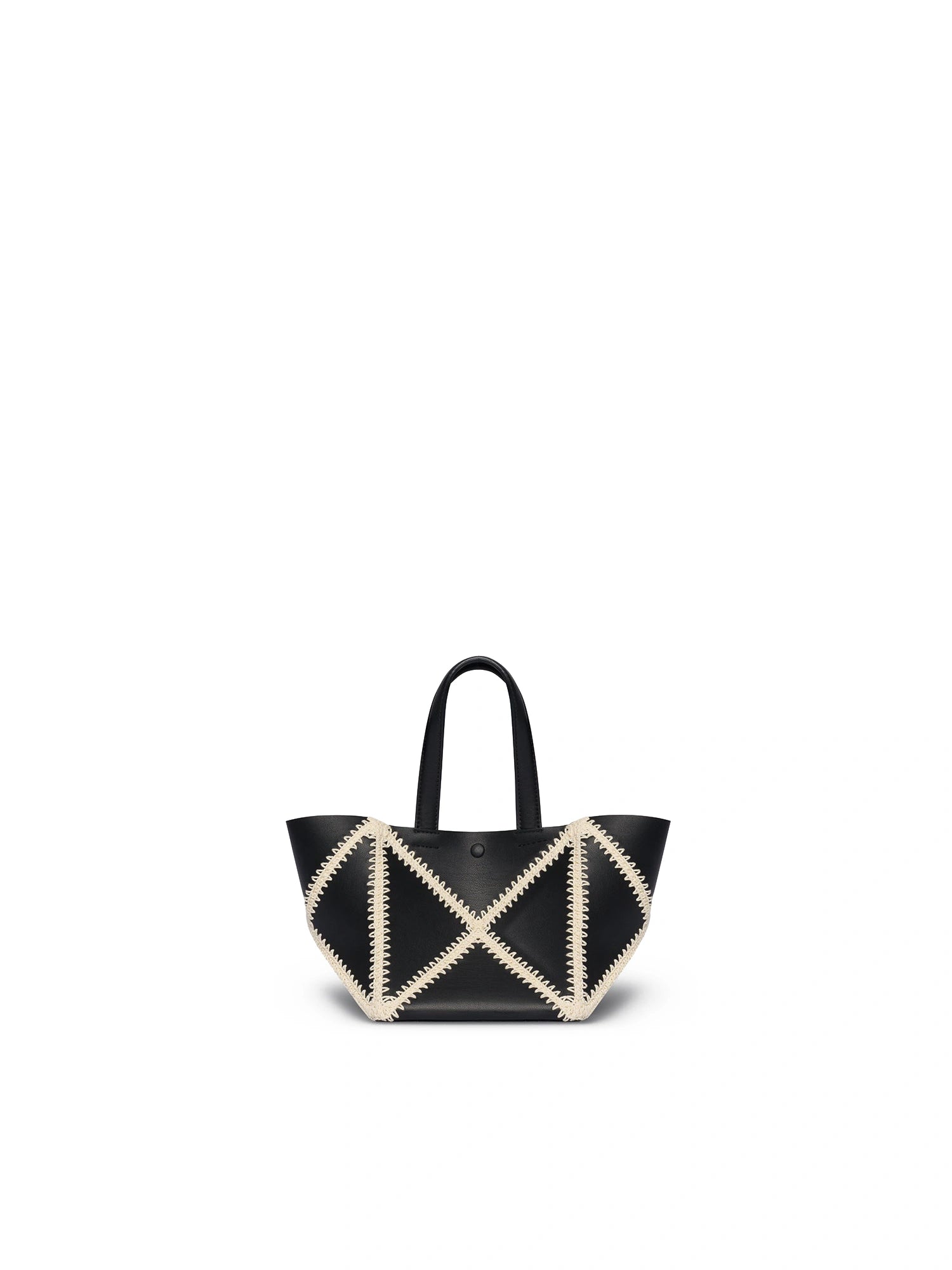 Origami Tote Mini - Alt-Nappa Crochet Tote