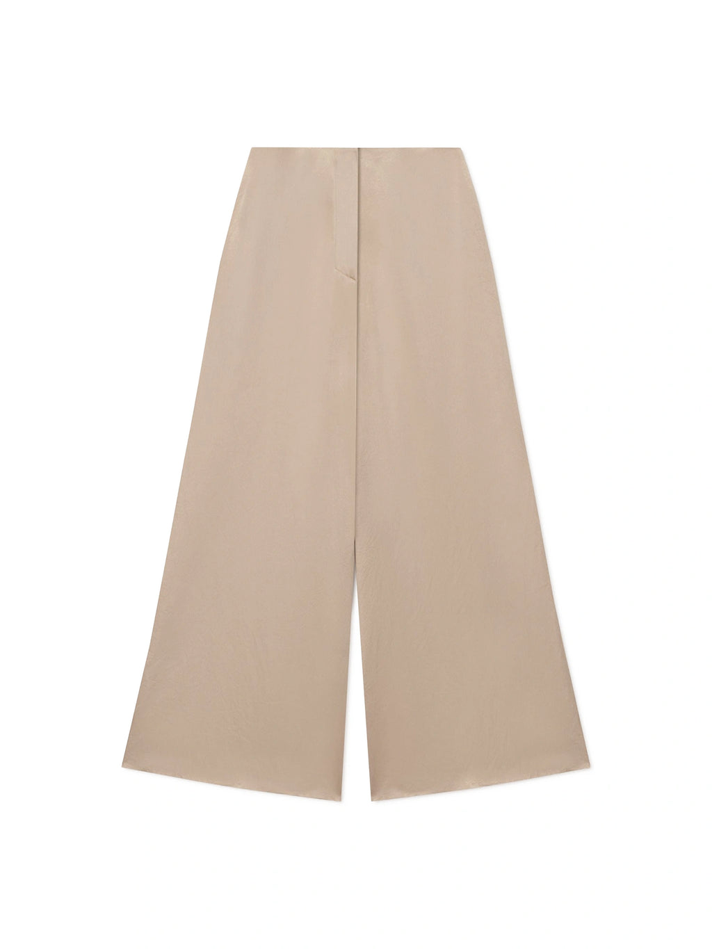 Zaniah - Slip Satin Wide-Leg Pants