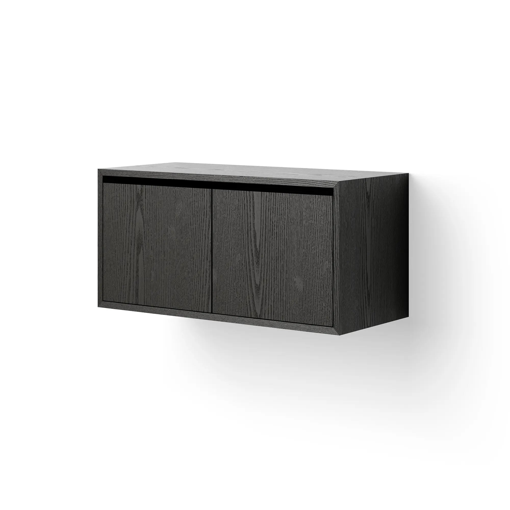  Cabinet Low w Doors with stylish handles and smooth-opening hinges
