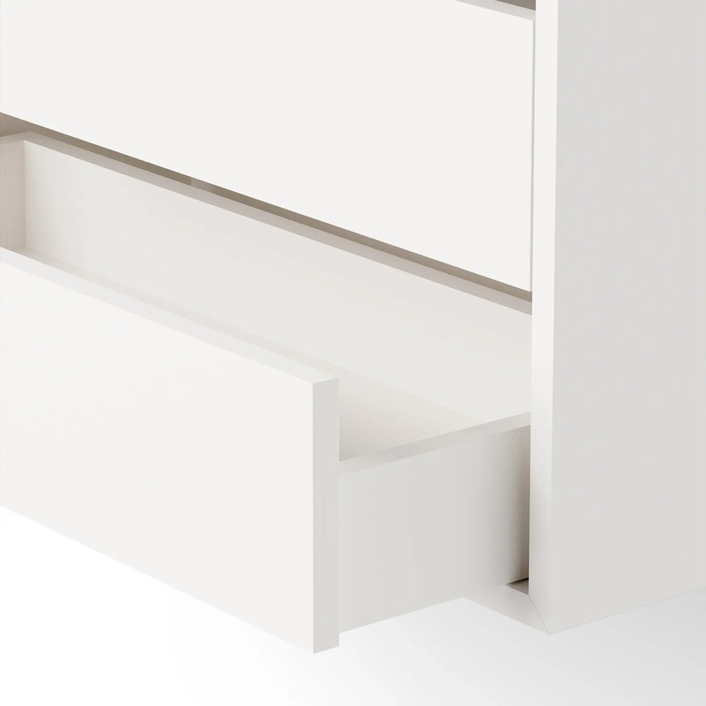 Compact and versatile Cabinet Low w Drawers for various storage needs