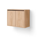 Modern white Cabinet Tall with Doors for organizing home and office supplies
