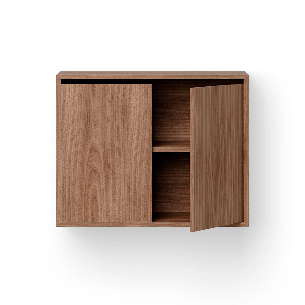 Tall Kitchen Cabinet w Doors and Pull-out Storage Bins