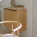 Slim Tall Cabinet w Doors and Shelves for Bathroom Organization