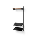 Wardrobe Shelf 1 in a spacious closet, showcasing its ample storage capacity 