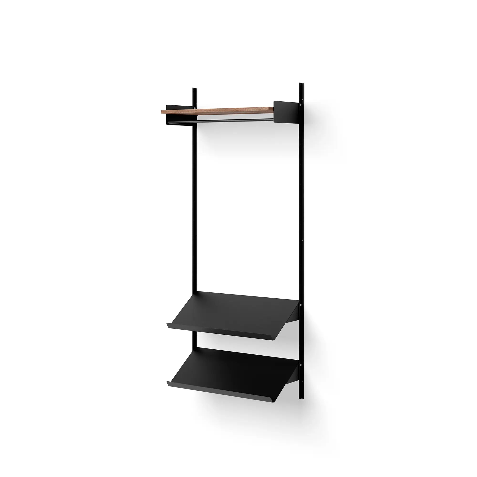  Wardrobe Shelf 1 in a spacious closet, showcasing its ample storage capacity 