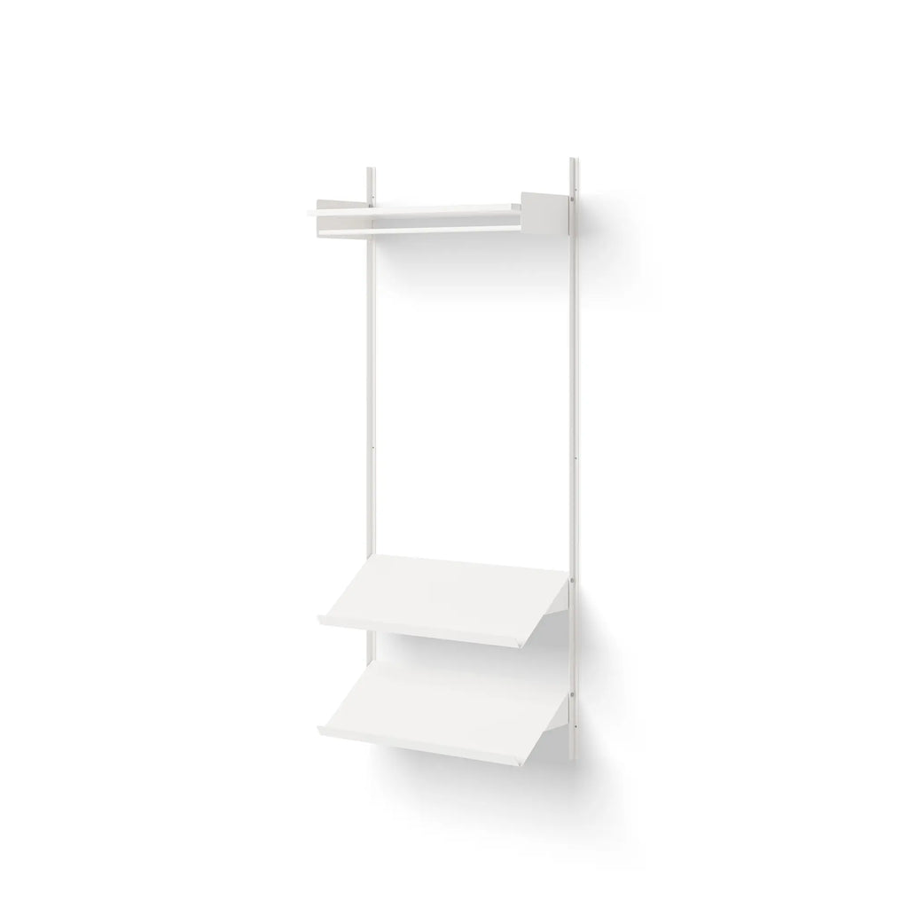 Spacious and sturdy wardrobe shelf 1 provides ample storage and organization