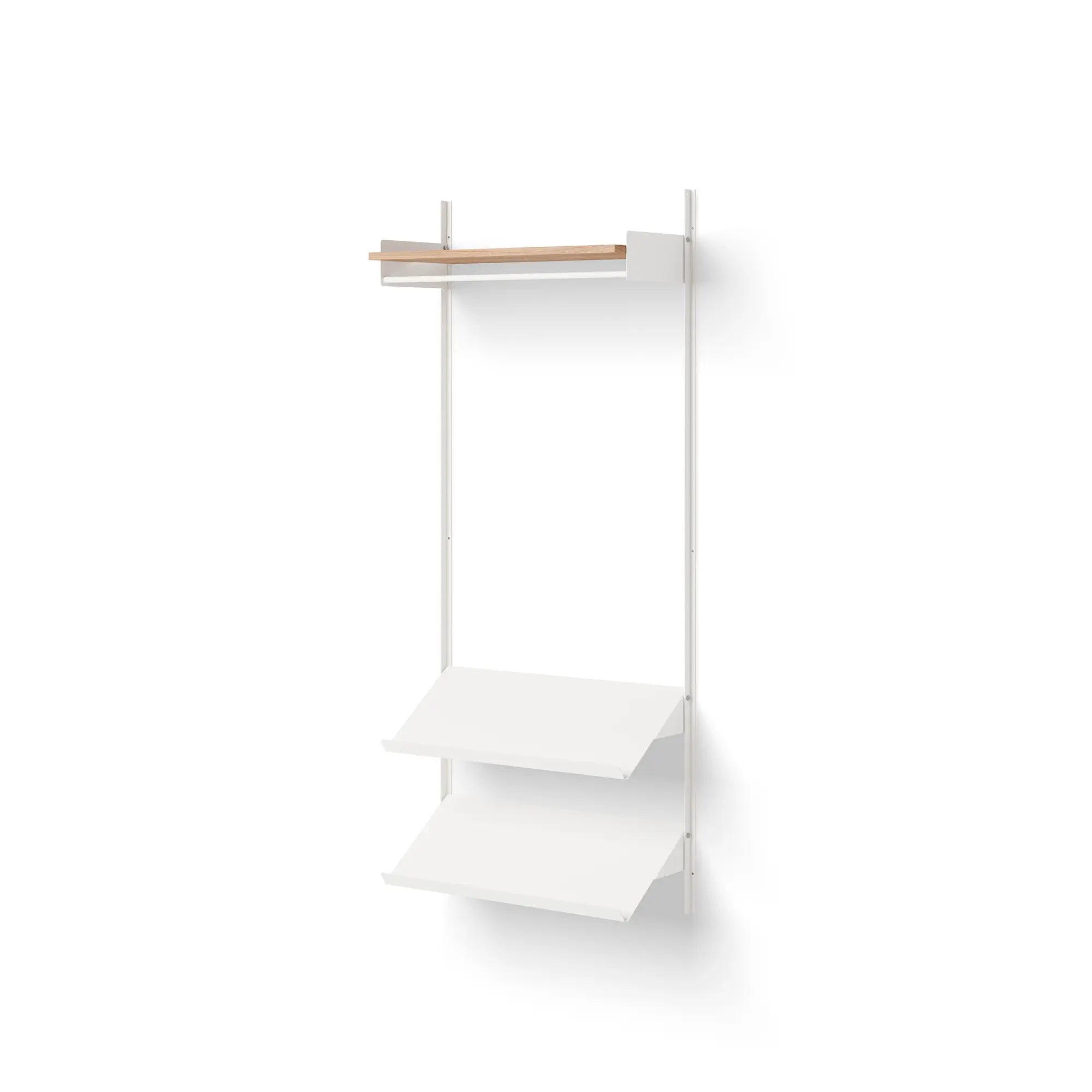  Wardrobe shelf 1 with customizable configurations for different closet organization needs