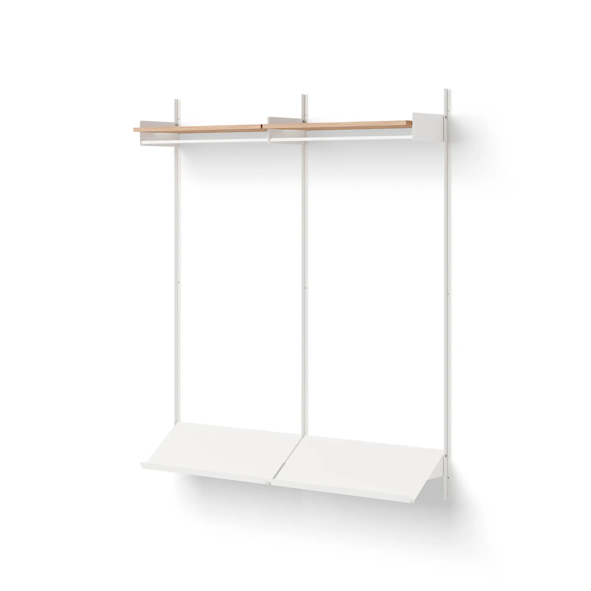  Wardrobe Shelf 2 in a spacious walk-in closet with ample storage space