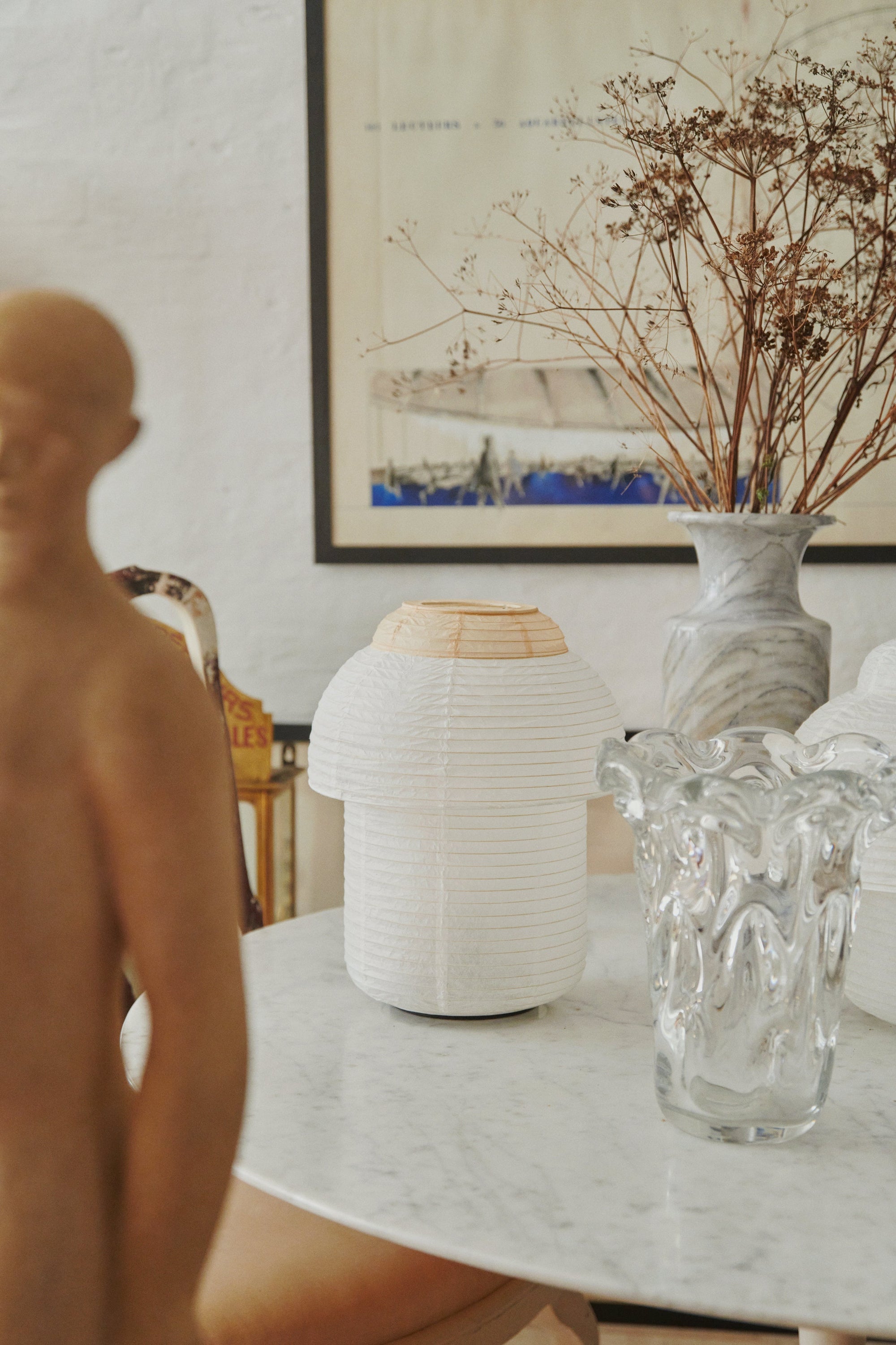 Papier Double Ø30 Table Lamp by Made by Hand - THAT COOL LIVING