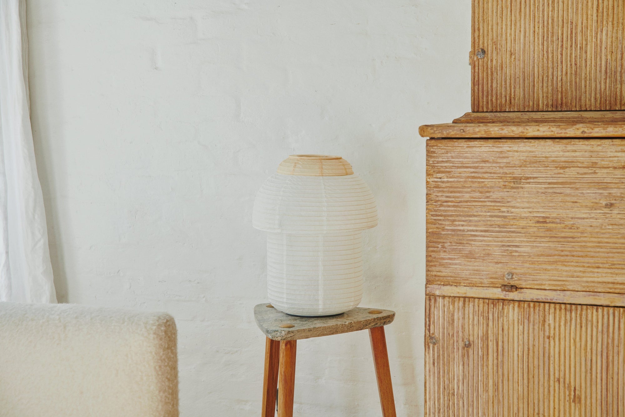 Papier Double Ø30 Table Lamp by Made by Hand - THAT COOL LIVING