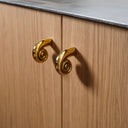 Noelle Knob - Set of 2 - Brass - THAT COOL LIVING