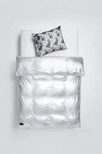 Nude Metallic Jersey Duvet Cover