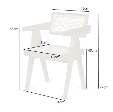 Rattan Office Chair - THAT COOL LIVING
