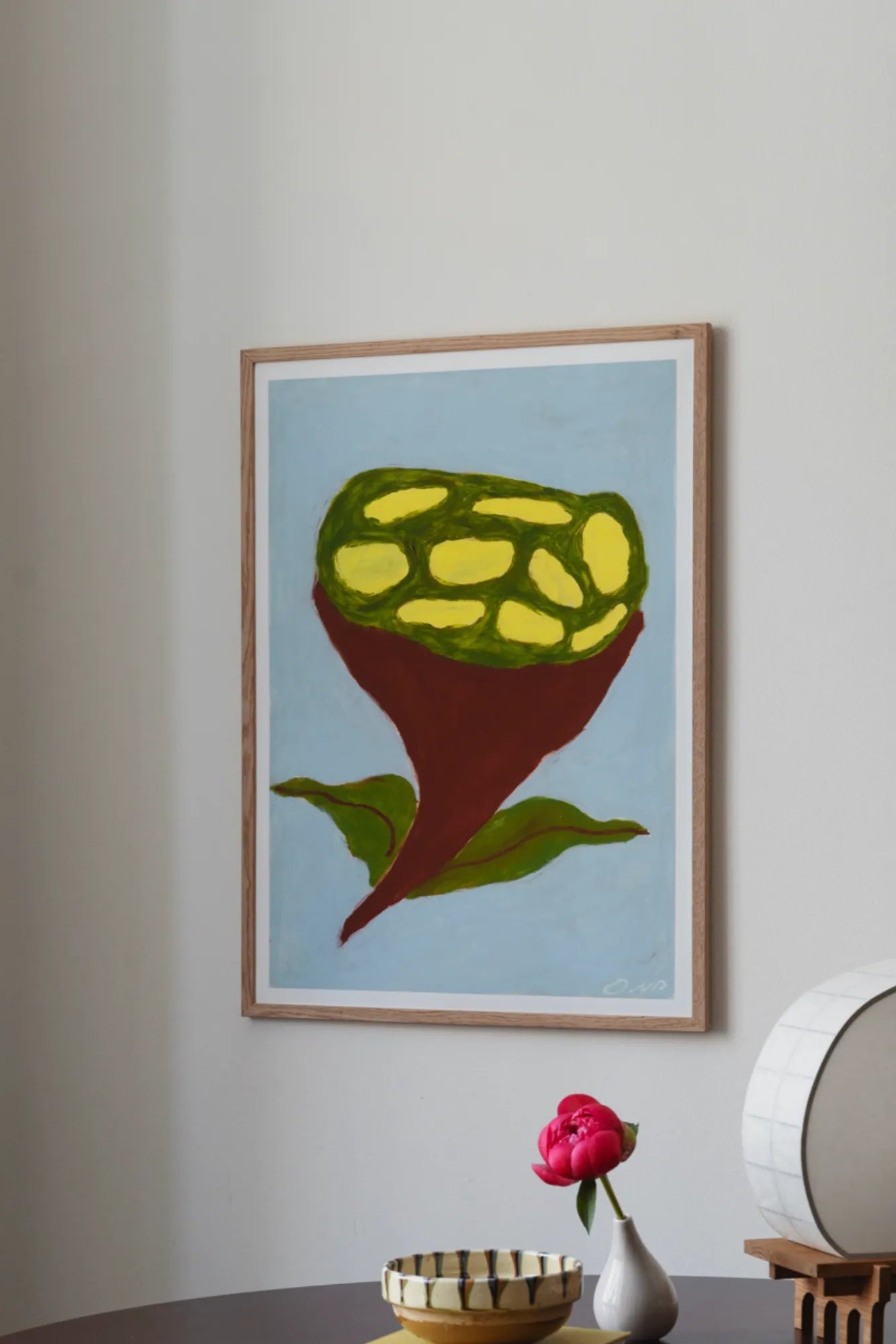 Beautiful Flower Flying product with multiple layers of petals and a graceful, curved stem