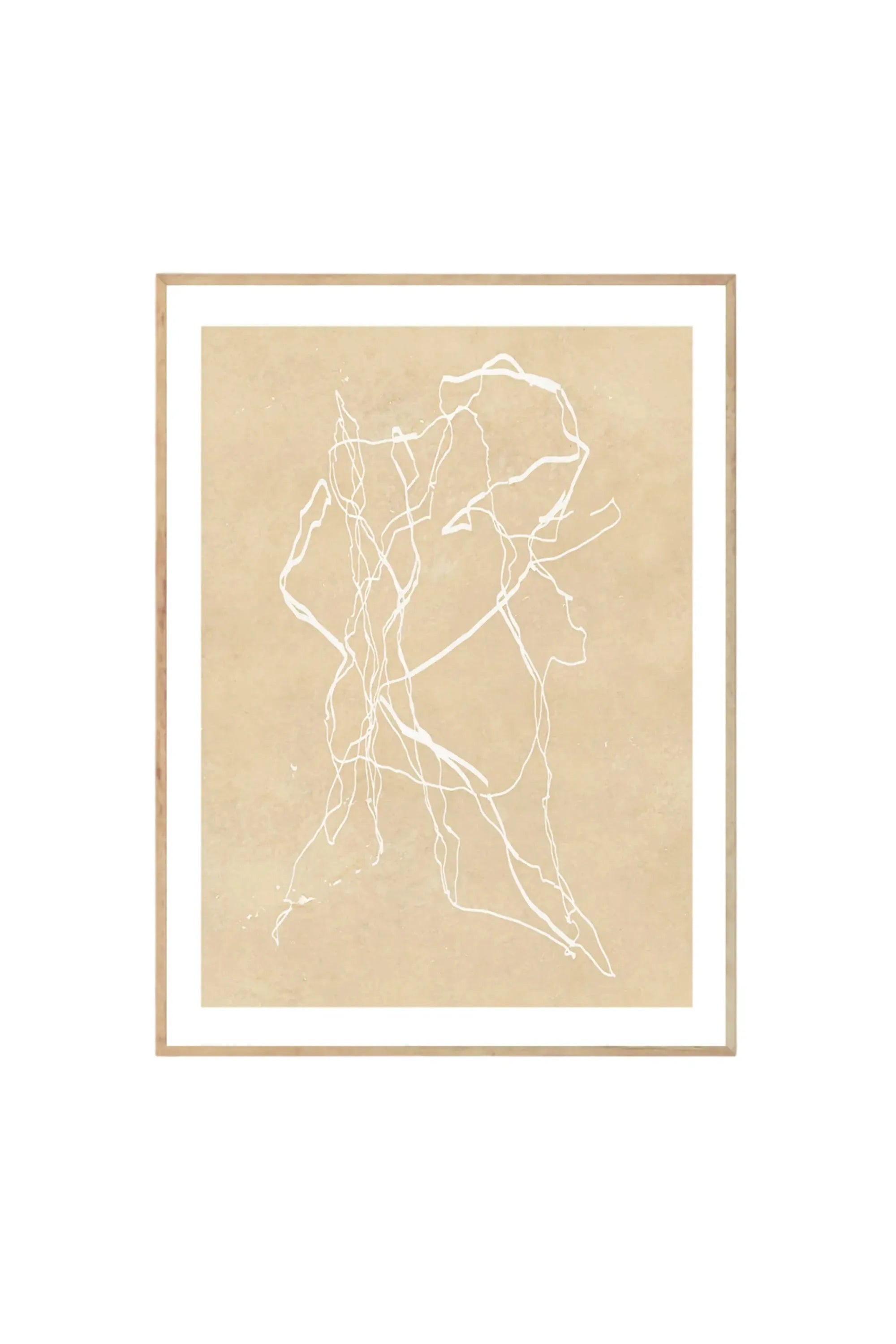 One Line No. 03 - Art Print by The Poster Club - THAT COOL LIVING