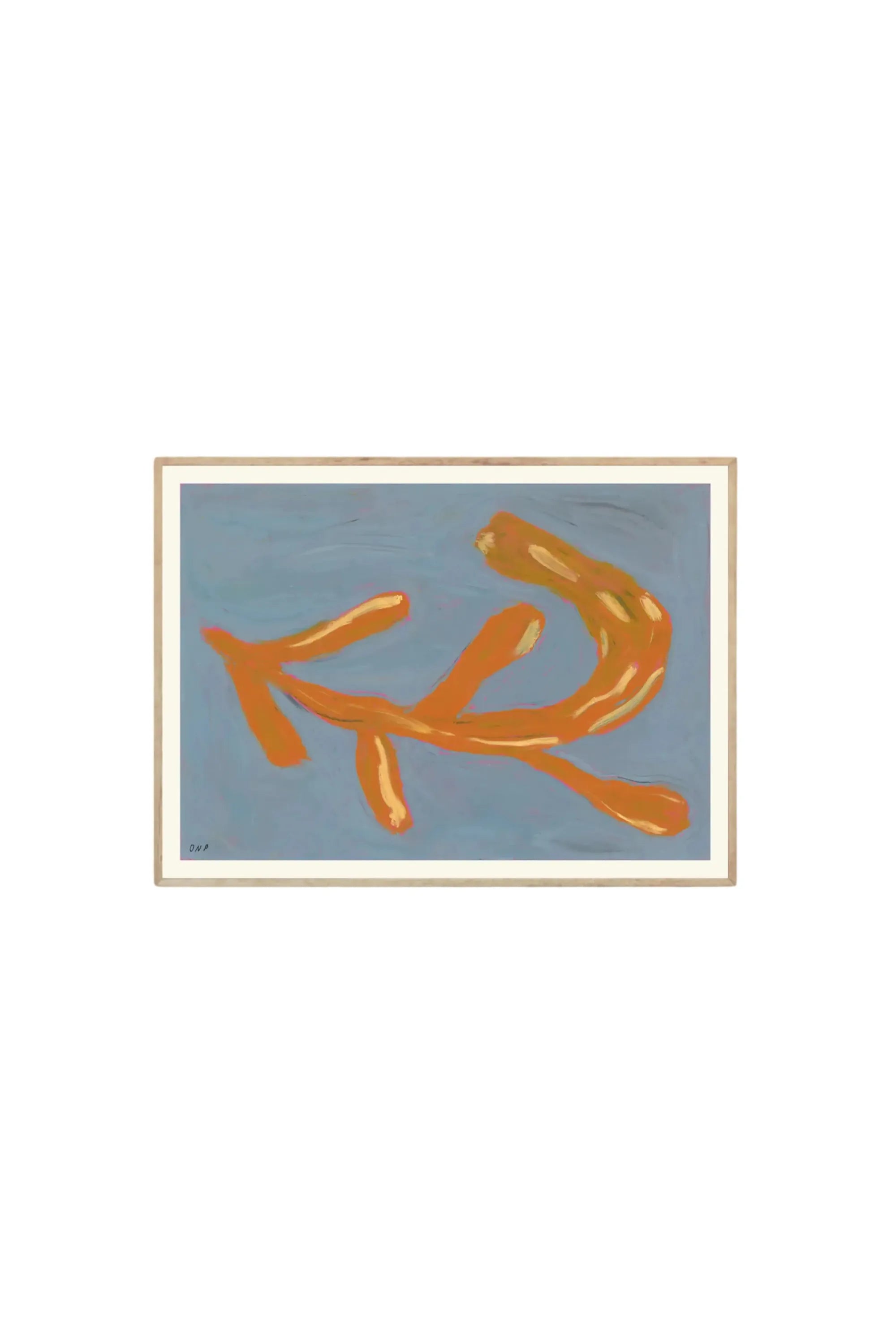 Orange Gren - Art Print by The Poster Club - THAT COOL LIVING