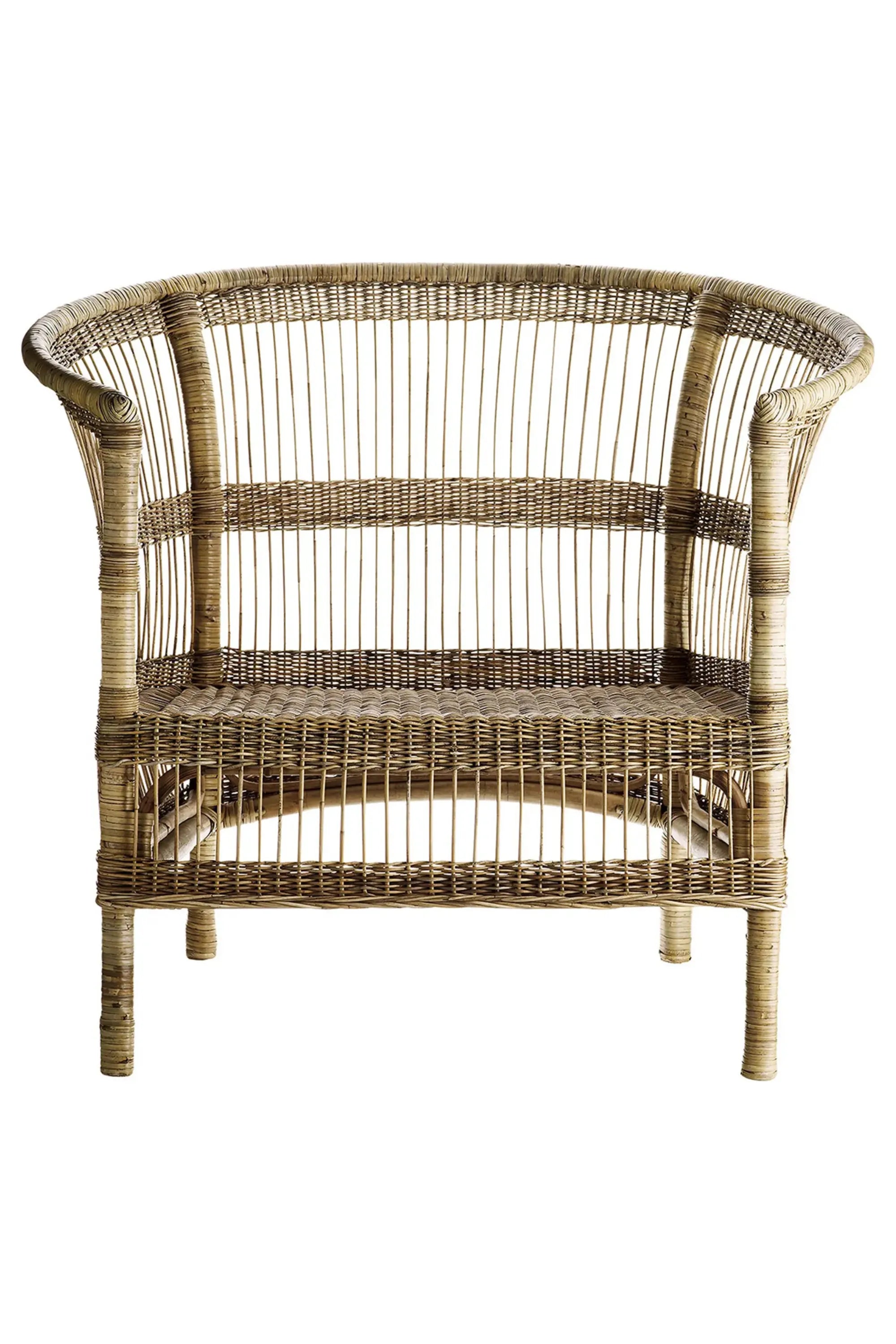Rattan Lounge Chair - Set of 2