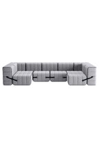 Curt Modular Sofa System - Fabric Jet - THAT COOL LIVING