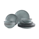 Beautiful 16-piece dinner set in Nordic Sea color for 4 people