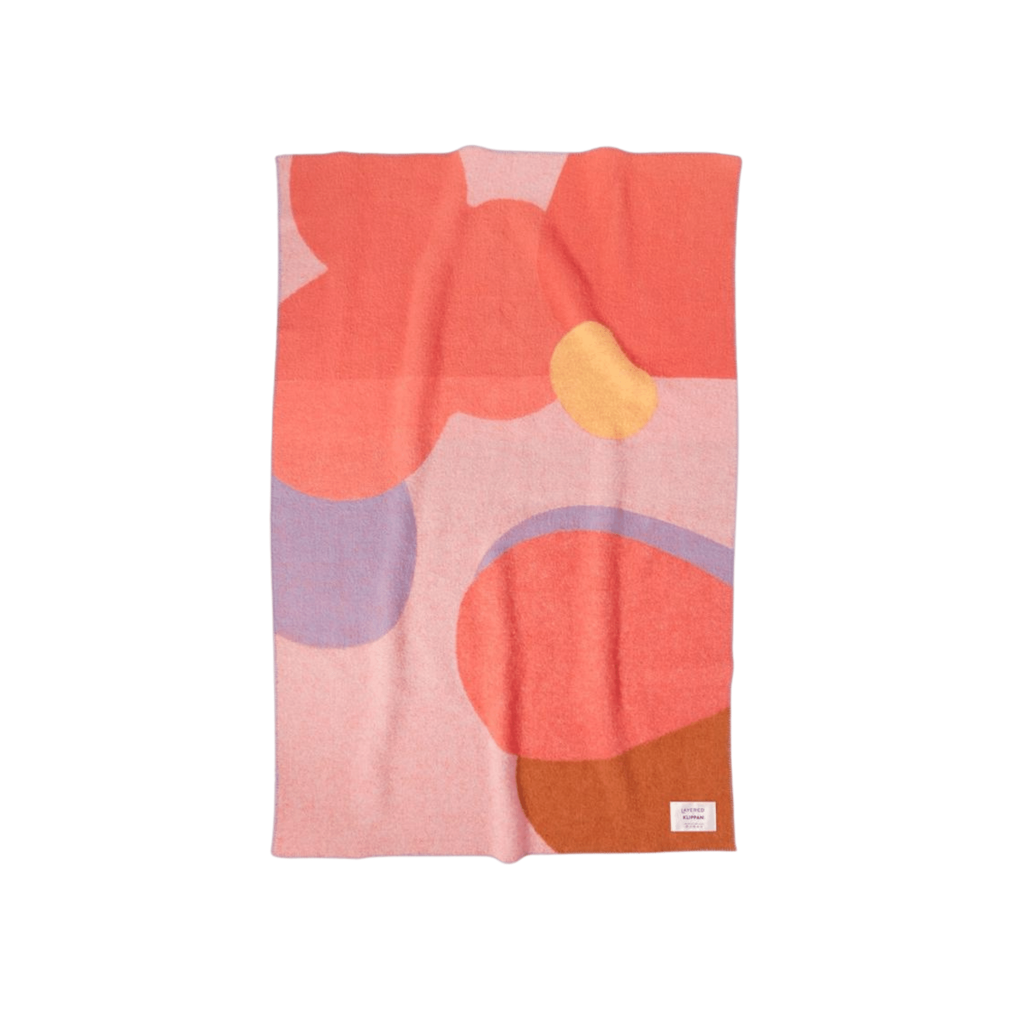 That Cool Living Layered x Klippan Flower Field Wool Blanket