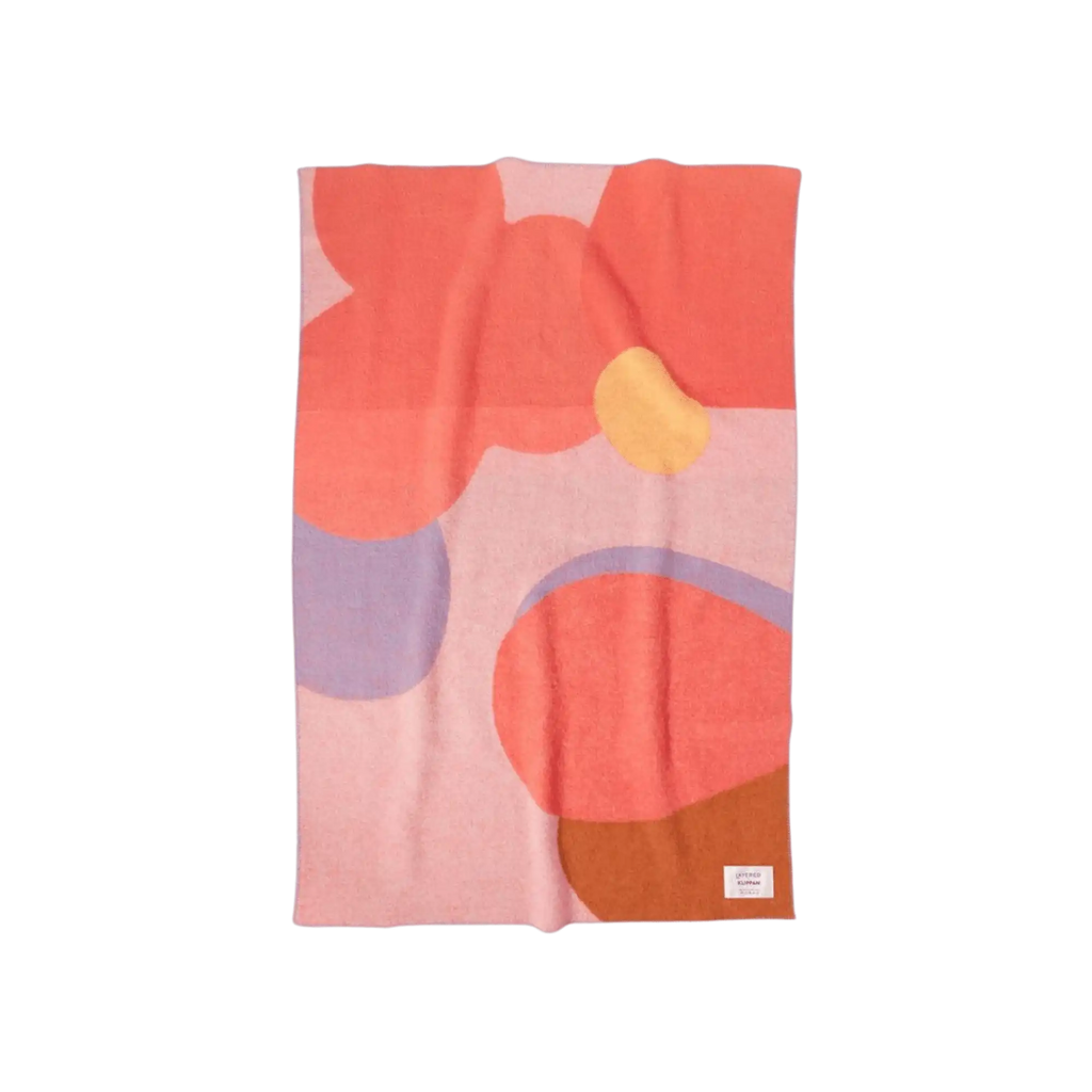 Flower Field Wool Blanket - THAT COOL LIVING