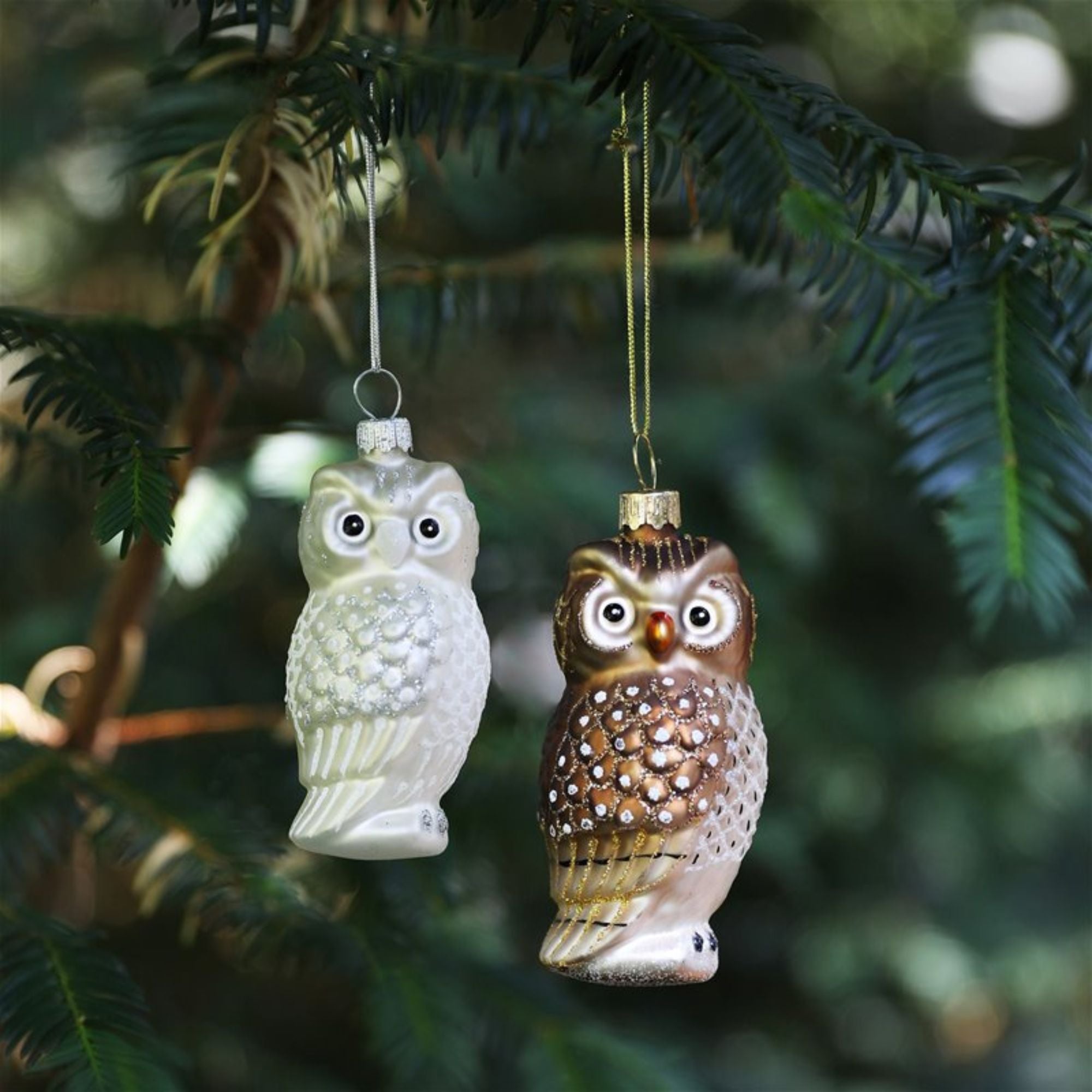 Owl Ornament - Set of 2