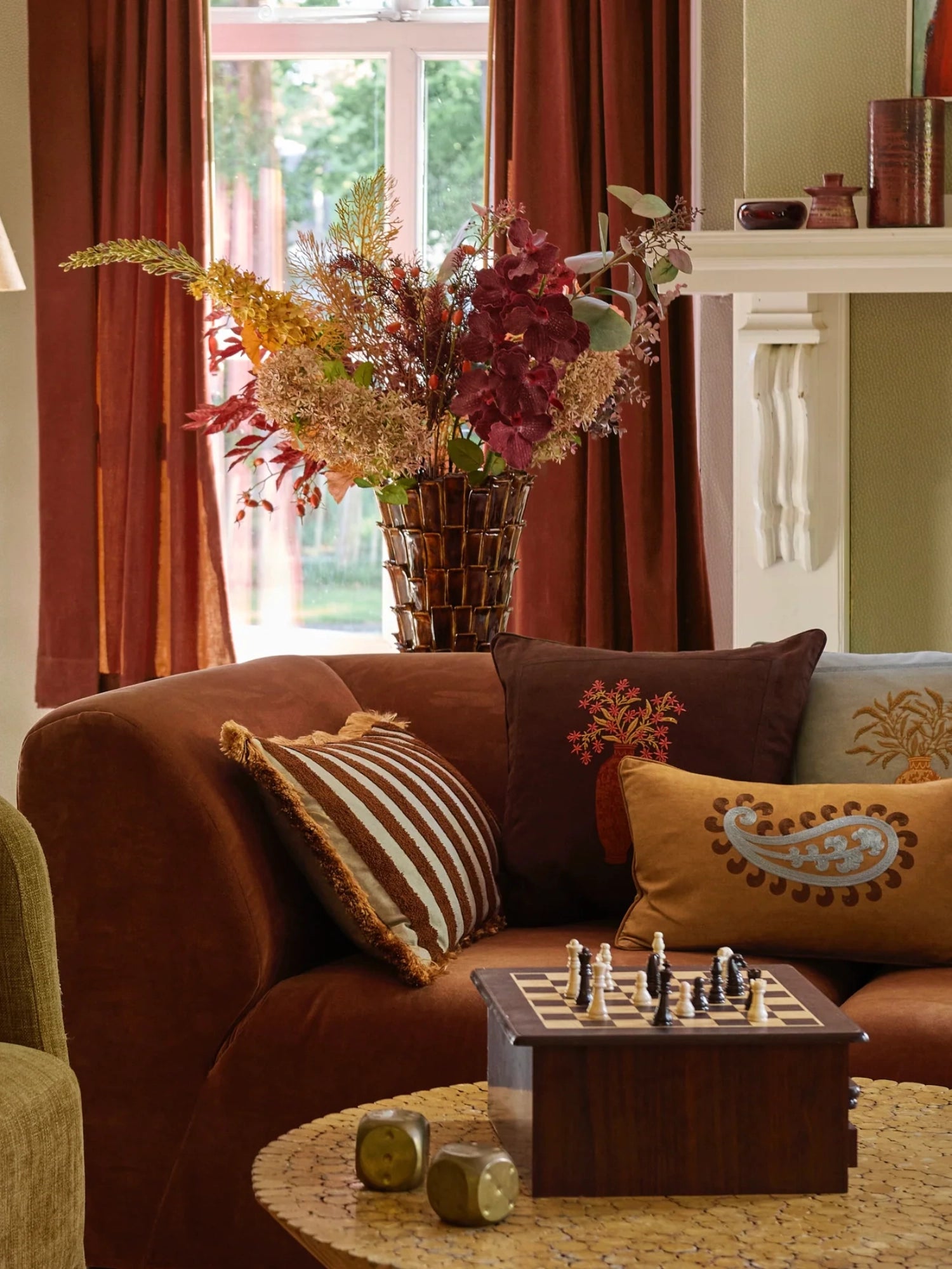 Double Sided Siena Throw Pillow by Palais - THAT COOL LIVING