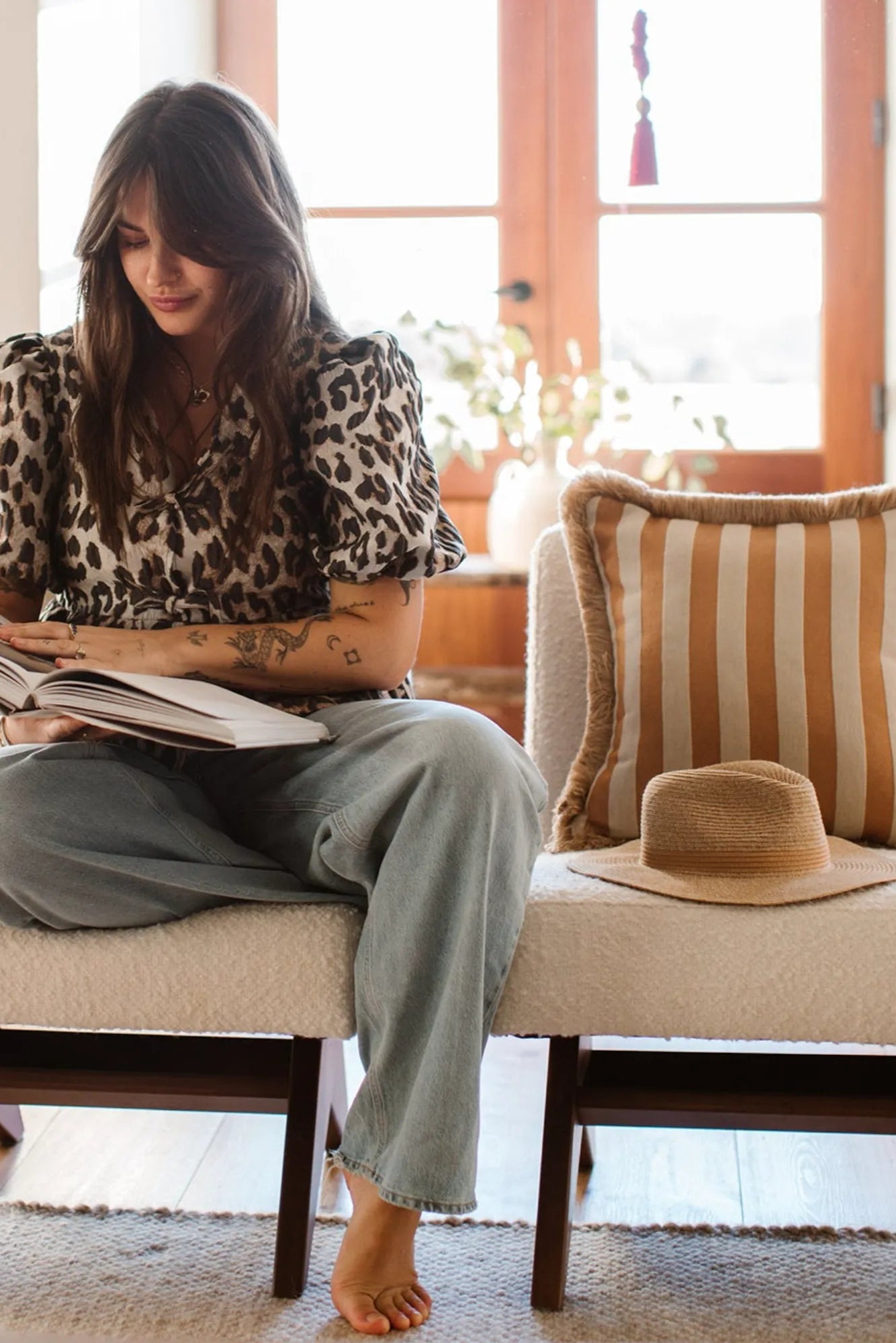 Jackie x Michelle Double Sided Cushion - THAT COOL LIVING
