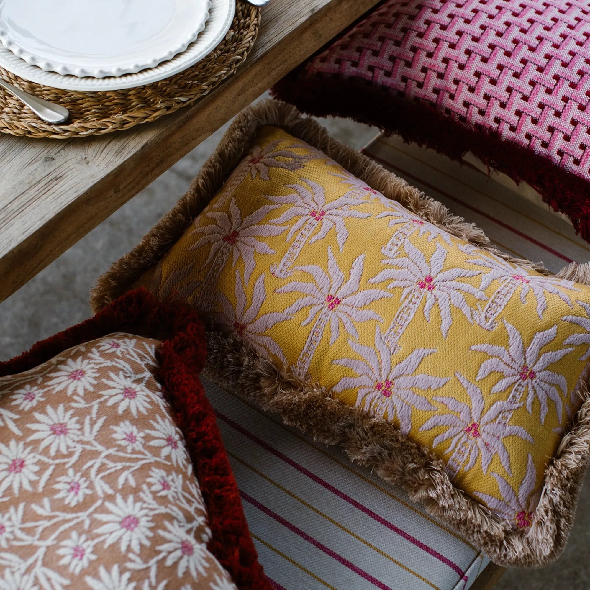 The Sunny Delight Cushion Set - S - THAT COOL LIVING