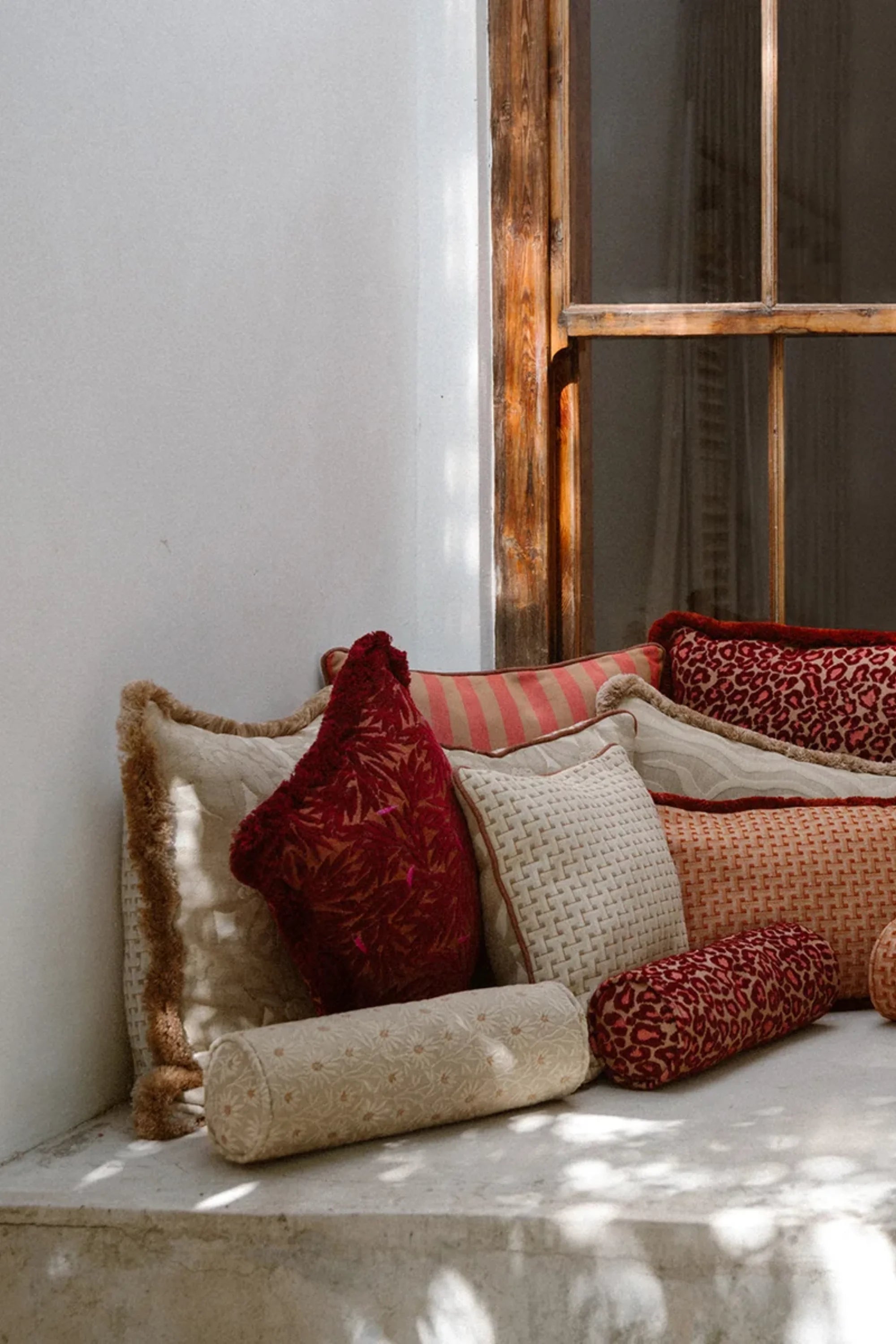 Mako Bolster Pillow by Palais - THAT COOL LIVING