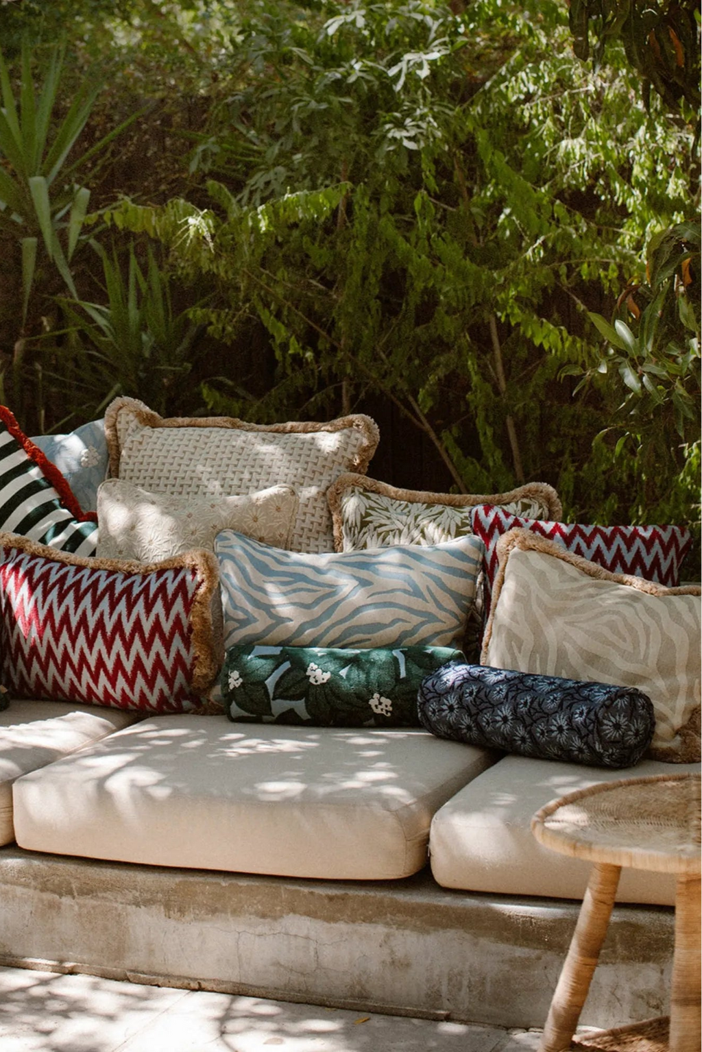 Outdoor Mako Bolster Pillow - THAT COOL LIVING