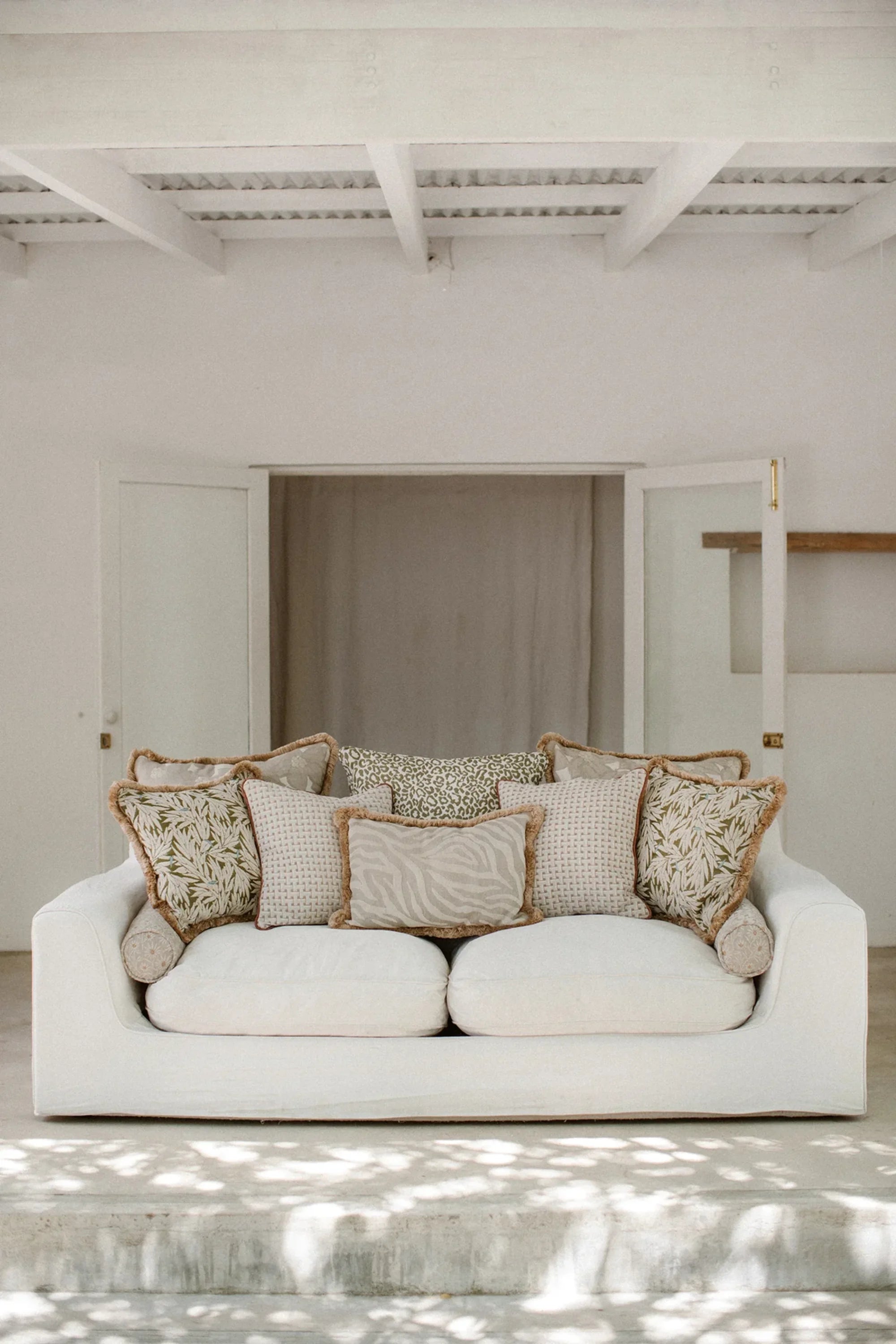 Mako Bolster Pillow by Palais - THAT COOL LIVING