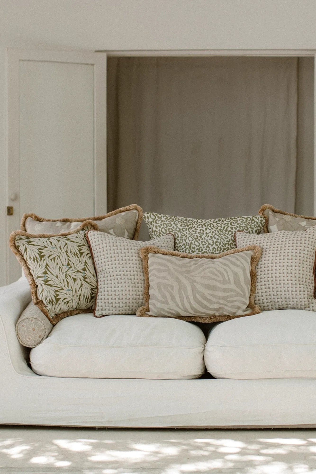Yoko Bolster Pillow in yellow, supports proper spinal alignment