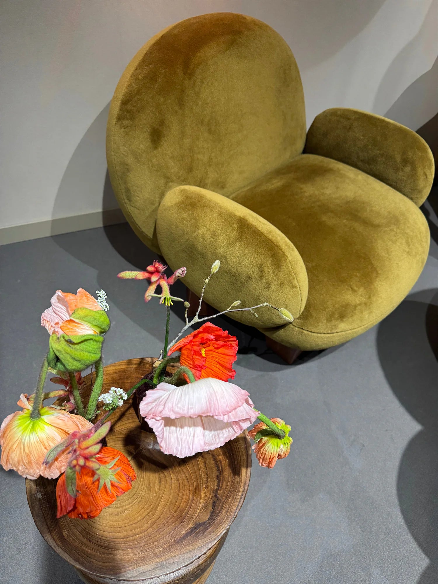 Paloma Velvet Lounge Chair by Heaps & Woods - THAT COOL LIVING