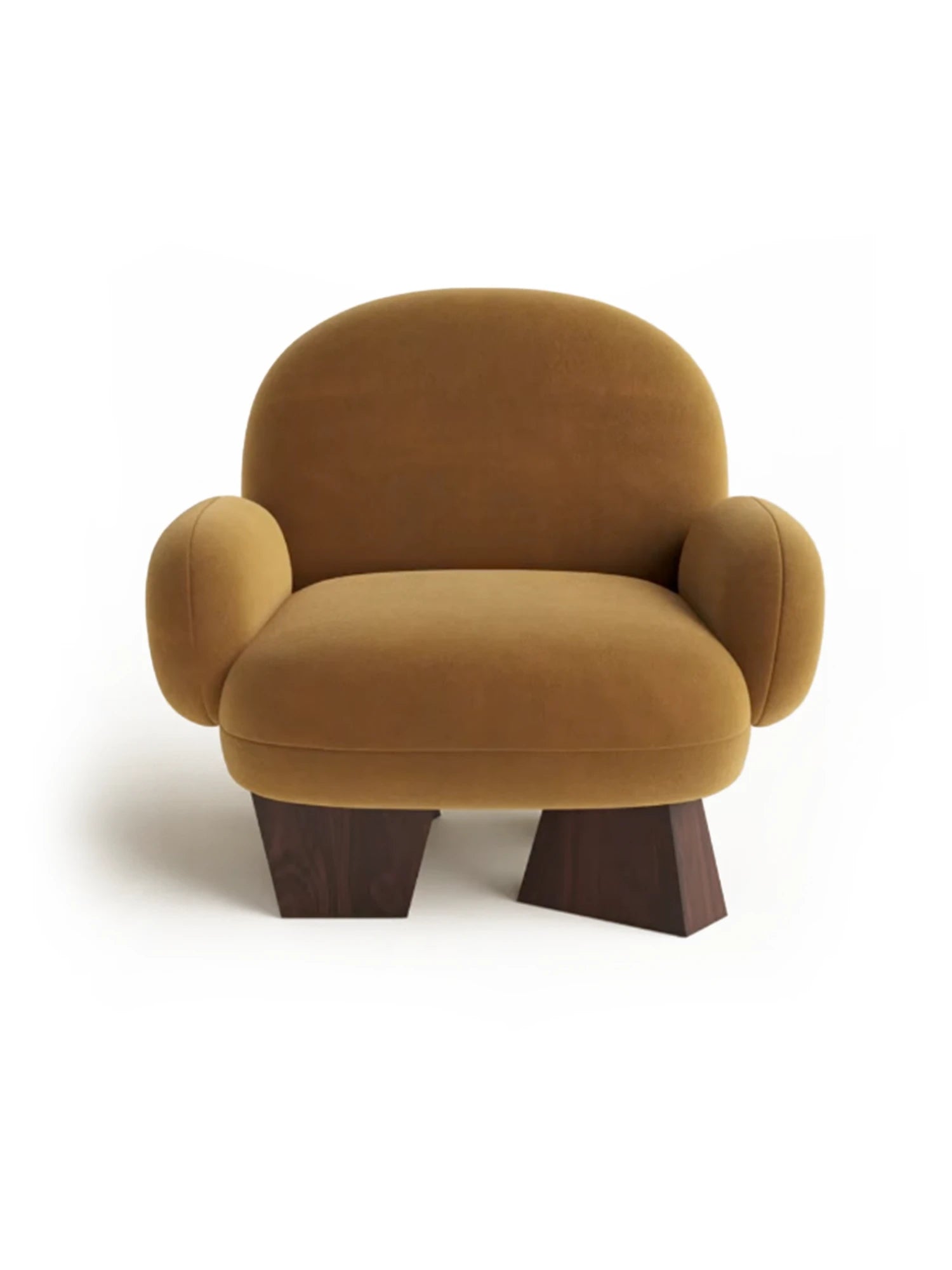 Paloma Velvet Lounge Chair by Heaps & Woods - THAT COOL LIVING