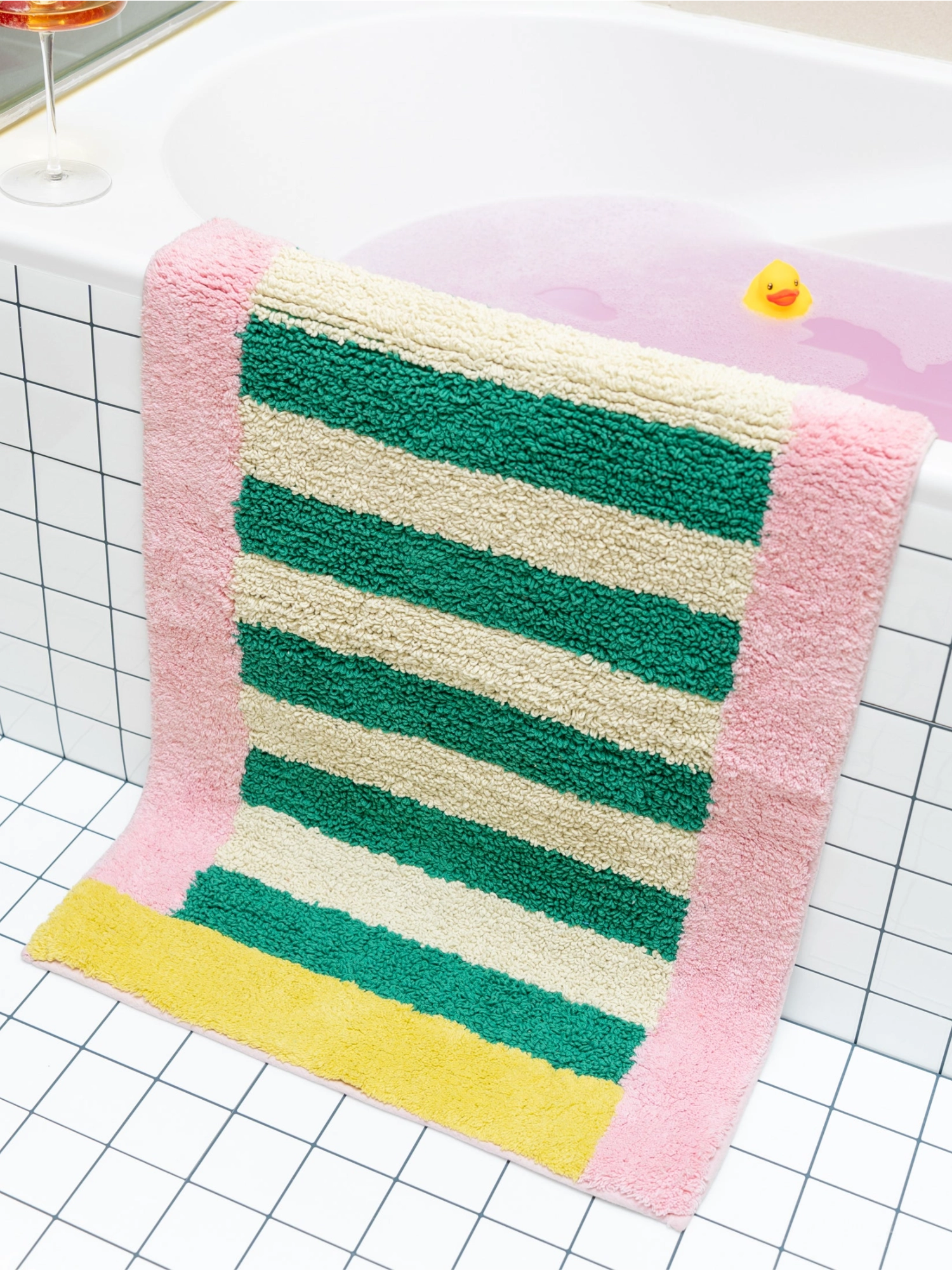 Piña Colada Bath Mat by TARTA GELATINA - THAT COOL LIVING