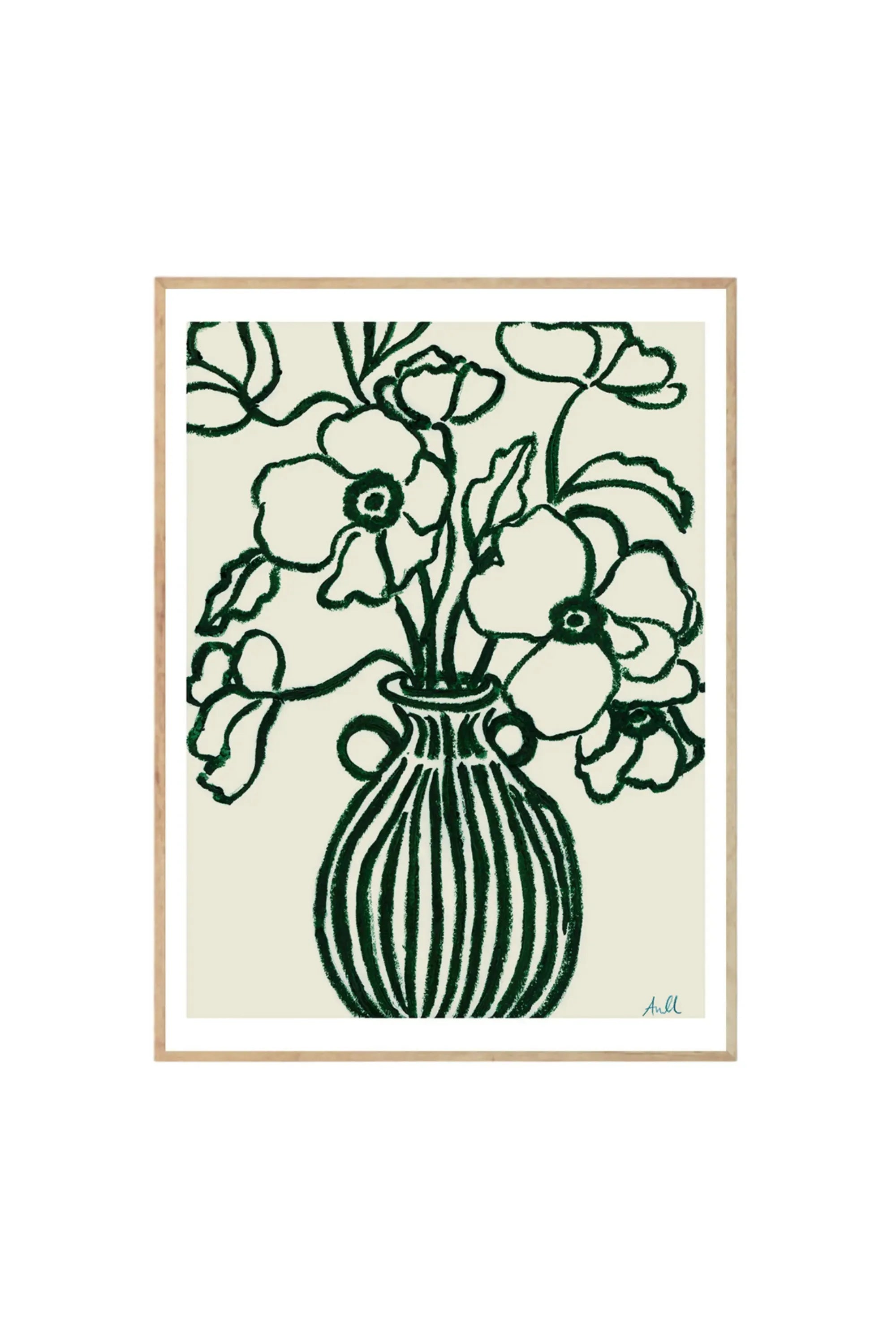 Poppy Studies III - Art Print by The Poster Club - THAT COOL LIVING