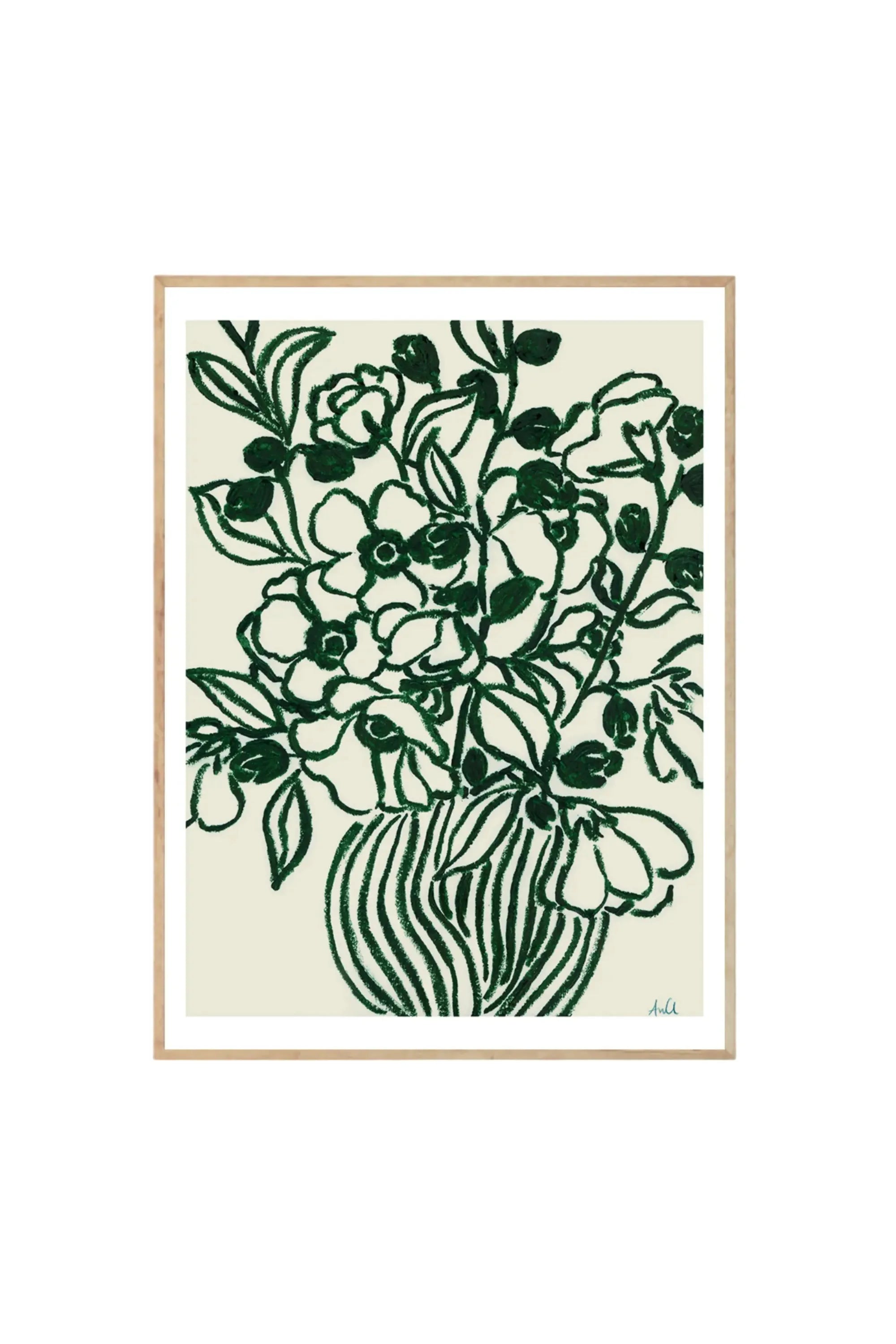 Poppy Studies II - Art Print by The Poster Club - THAT COOL LIVING