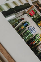 Delicious holiday-themed deli platter with a variety of meats, cheeses, and fruits