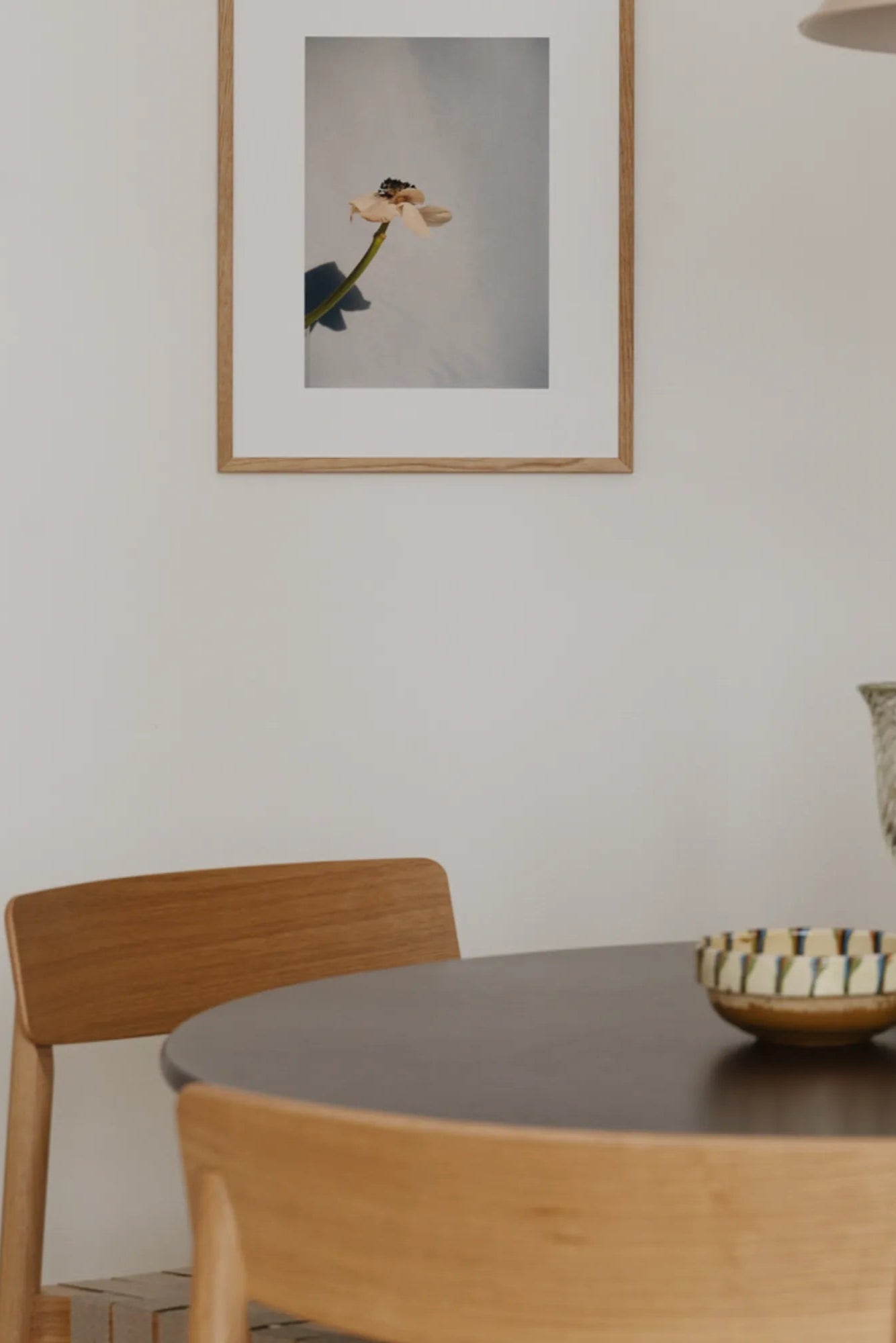 Close-up of a handful of Poppy Pop caramel popcorn