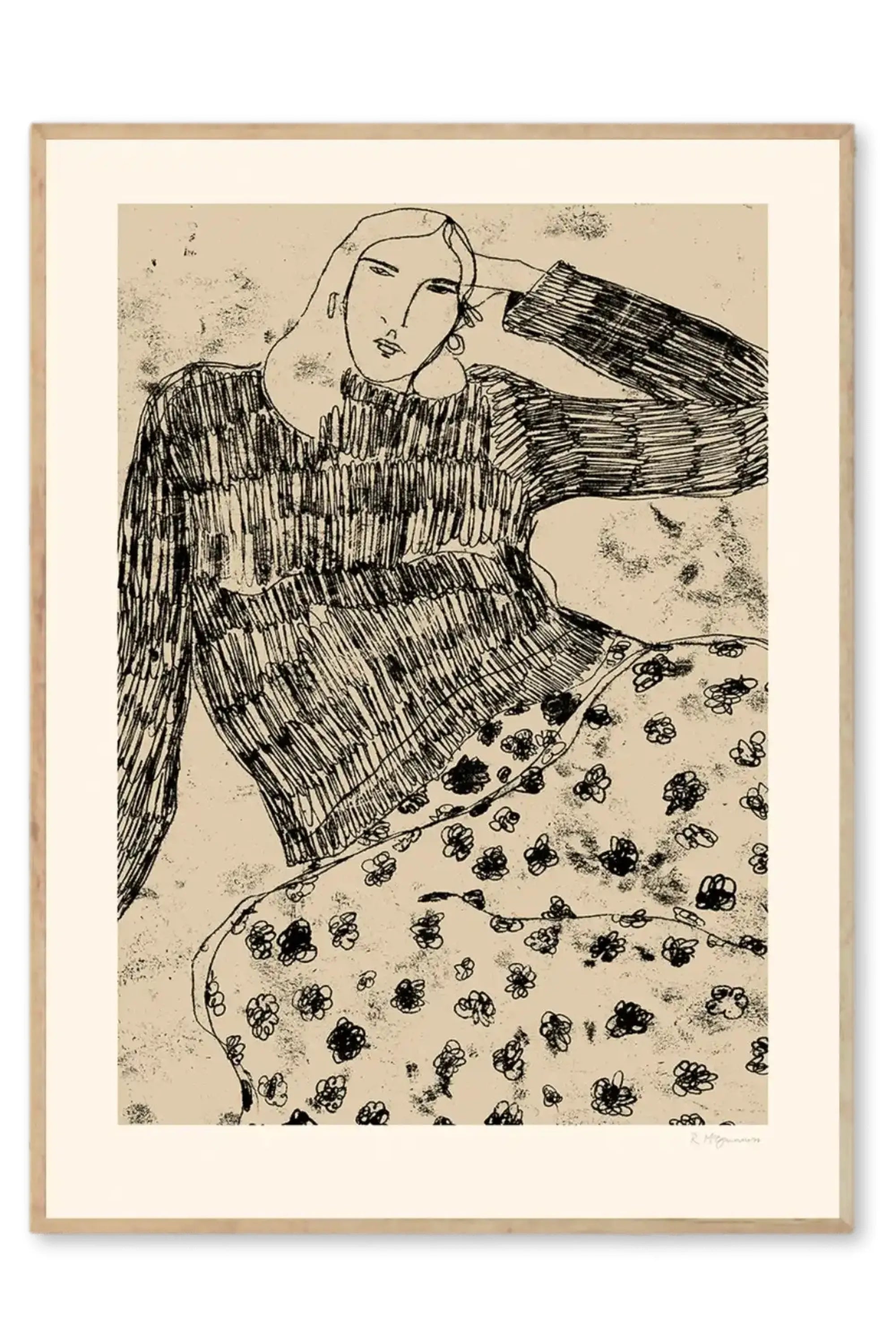 Leaning Woman