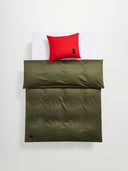 Pure Sateen Duvet Cover - Olive Green