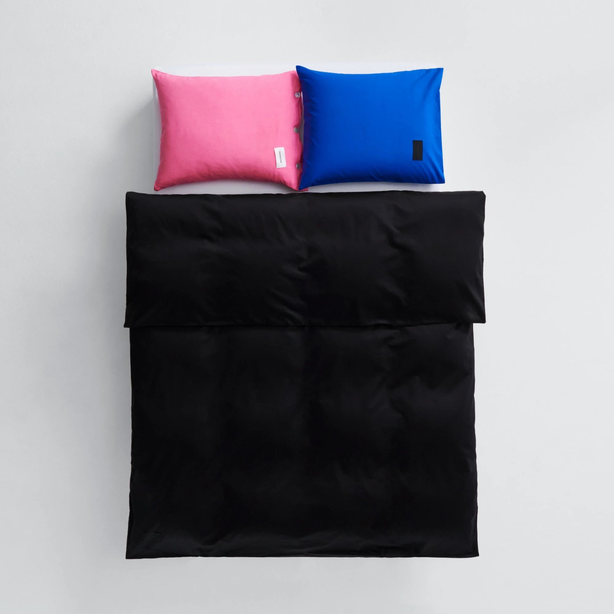 Pure Sateen Duvet Cover - Black - THAT COOL LIVING