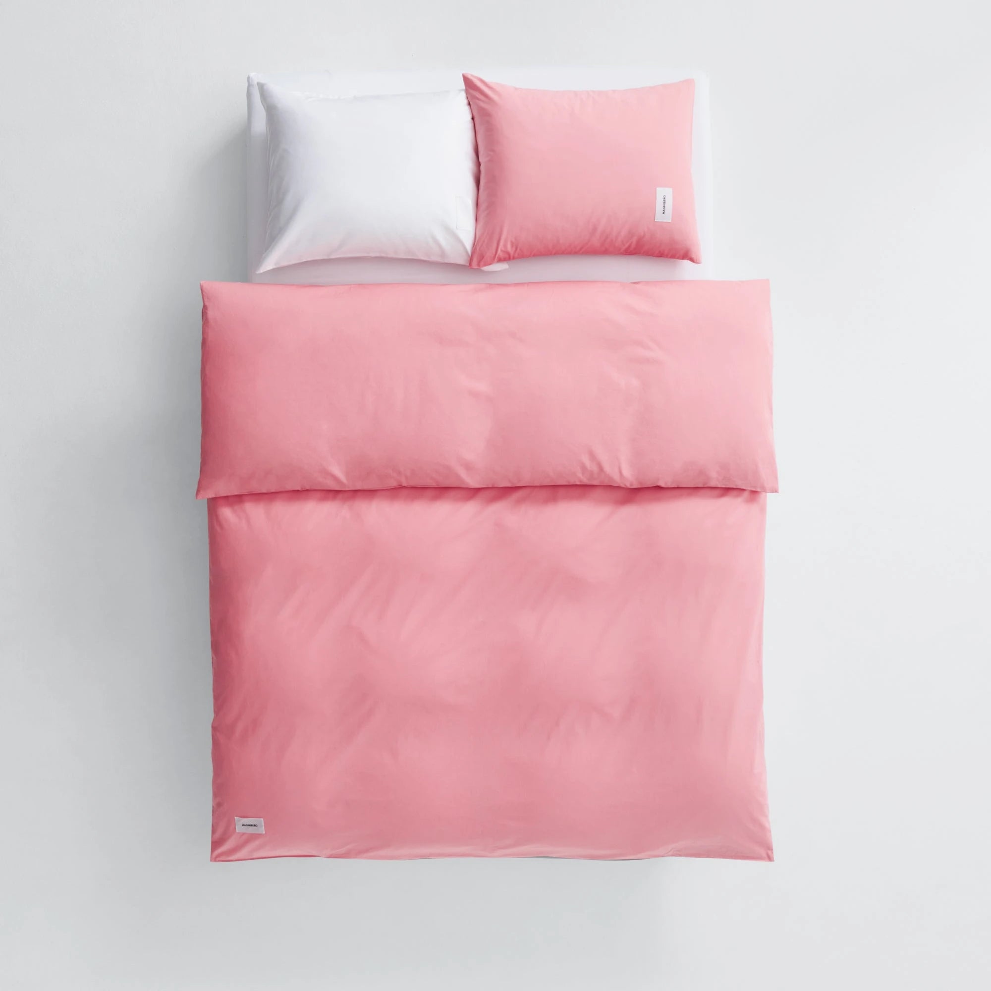 Pure Poplin Duvet Cover - Coral Pink - THAT COOL LIVING