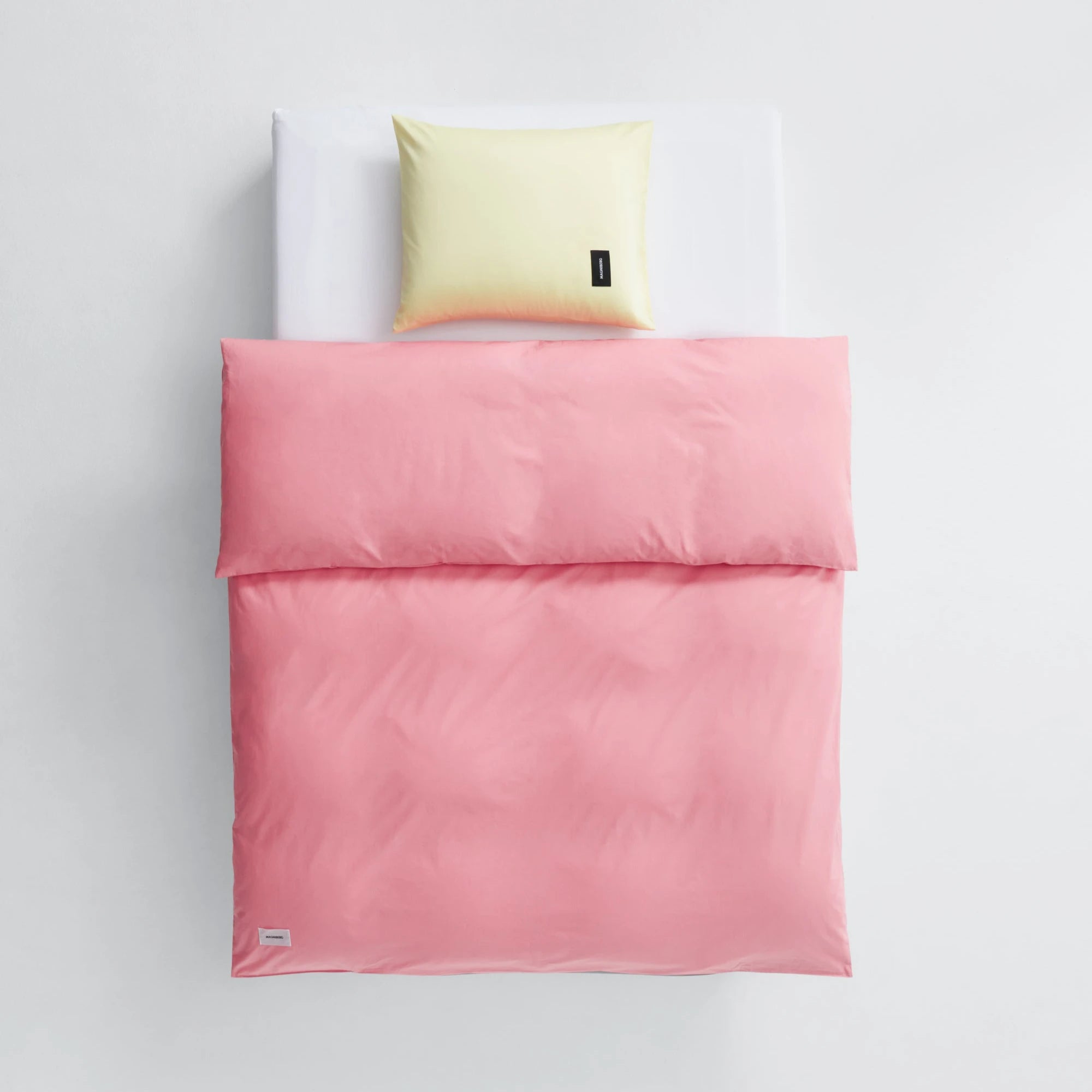 Pure Poplin Duvet Cover - Coral Pink - THAT COOL LIVING