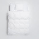 Pure Poplin Duvet Cover - White - THAT COOL LIVING