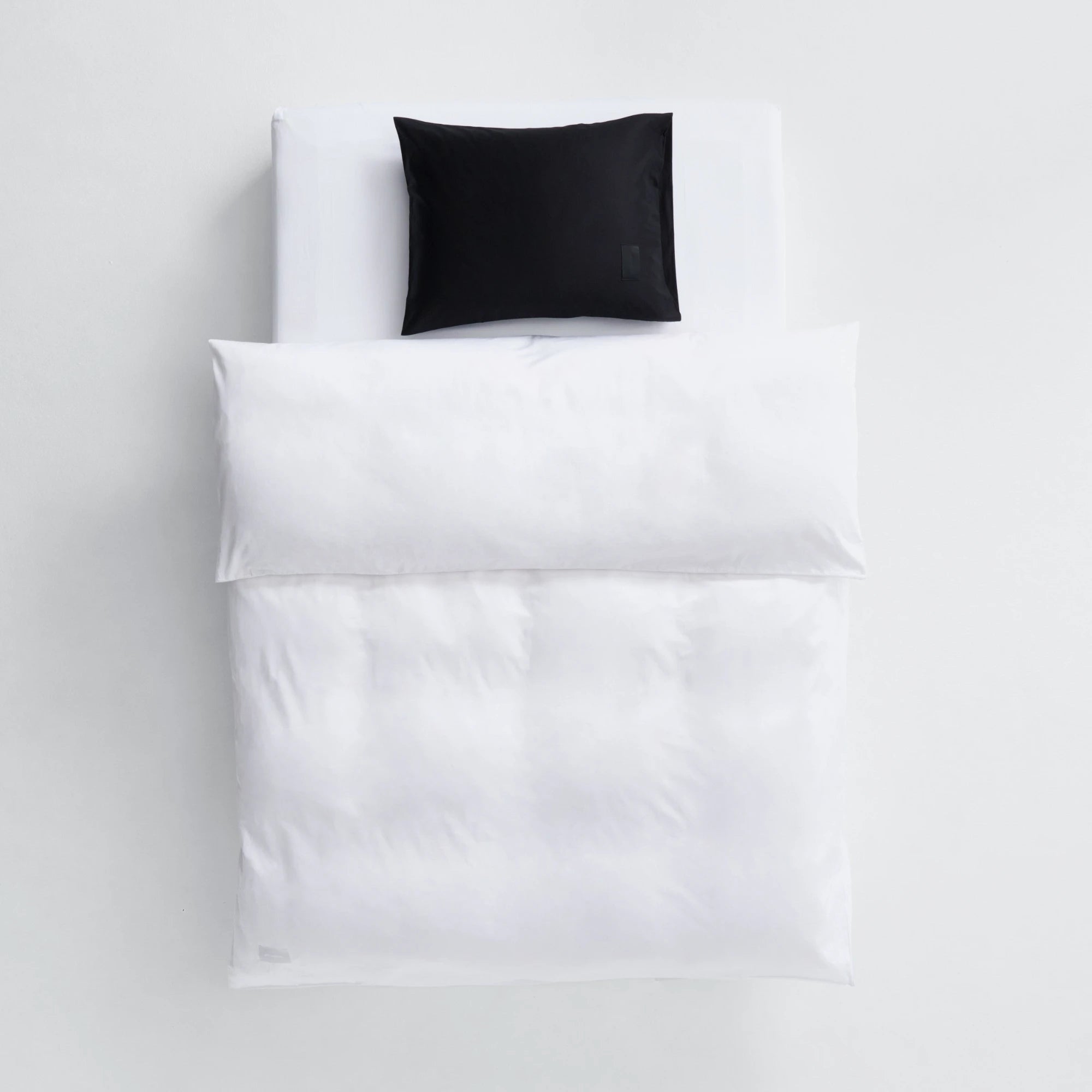 Pure Poplin Pillow Case - Black - THAT COOL LIVING