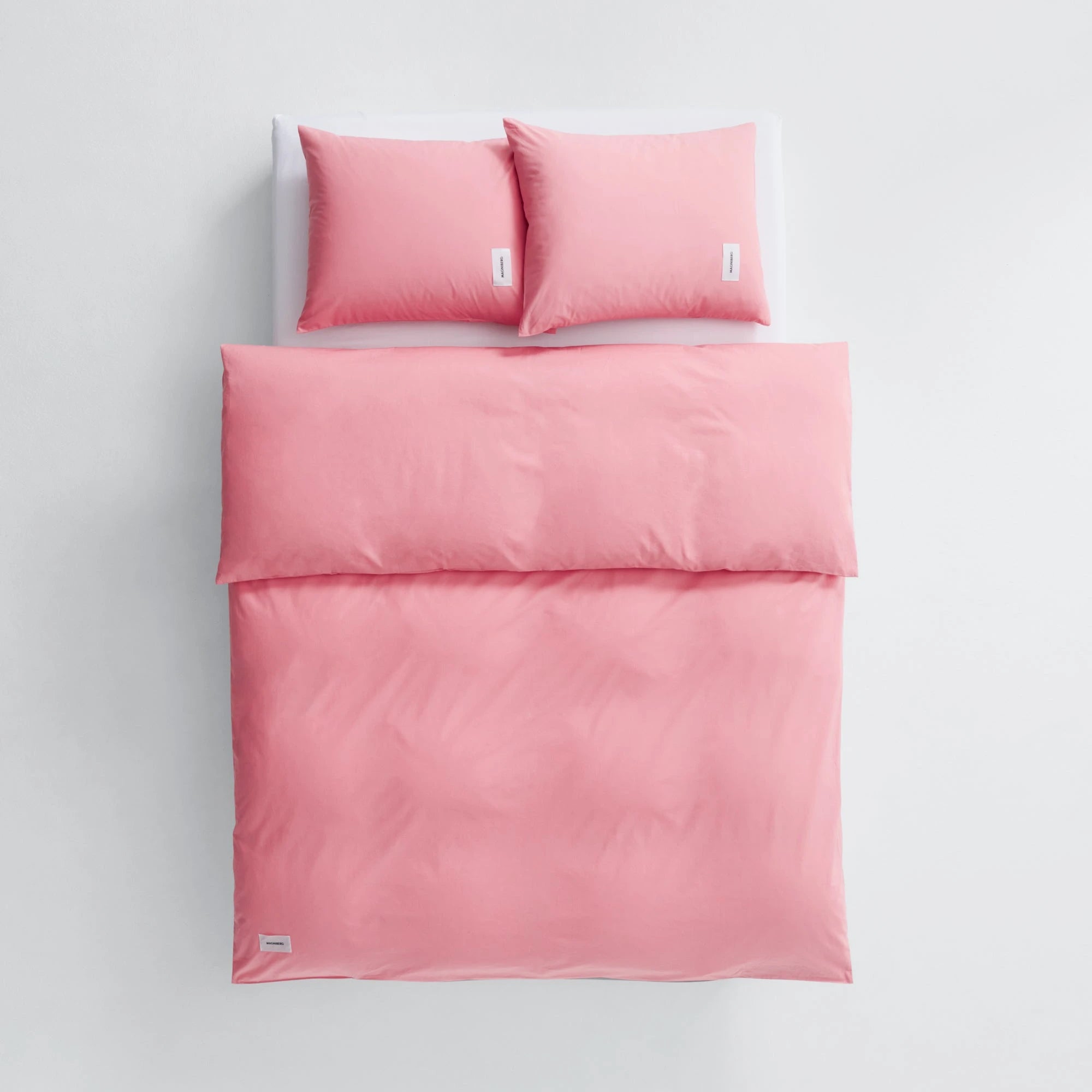 Pure Poplin Pillow Case - Coral Pink - THAT COOL LIVING