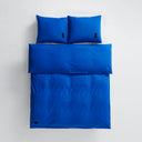 Pure Poplin Pillow Case - Italian Blue - THAT COOL LIVING